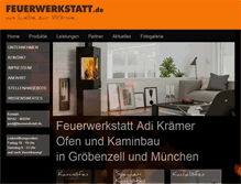 Tablet Screenshot of feuerwerkstatt.de